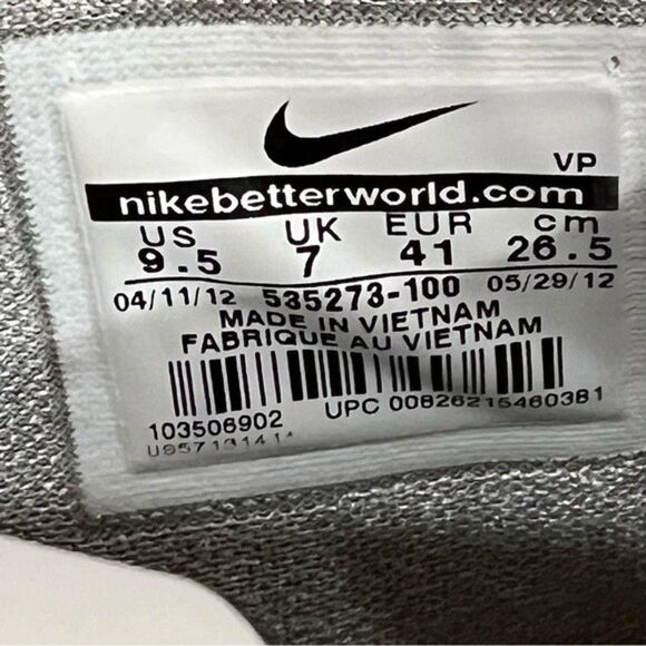 Nike Zoom Hyperchaos Basketball Shoes 9.5 - Picture 9 of 10